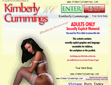 Tablet Screenshot of kimberlykummings.com